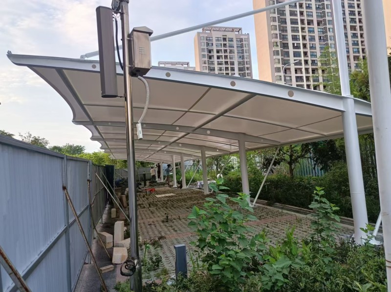 如何选择栖霞区膜结构车棚公司？北雨膜结构等多家公司推荐-1